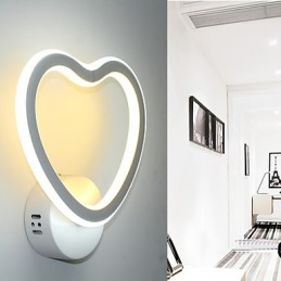 Modern Minimalist Wall Lamp Living Room Background Wall Bedroom Bedside Lights Corridor Creative Wall Lamp Fashionable Aluminum Lamp