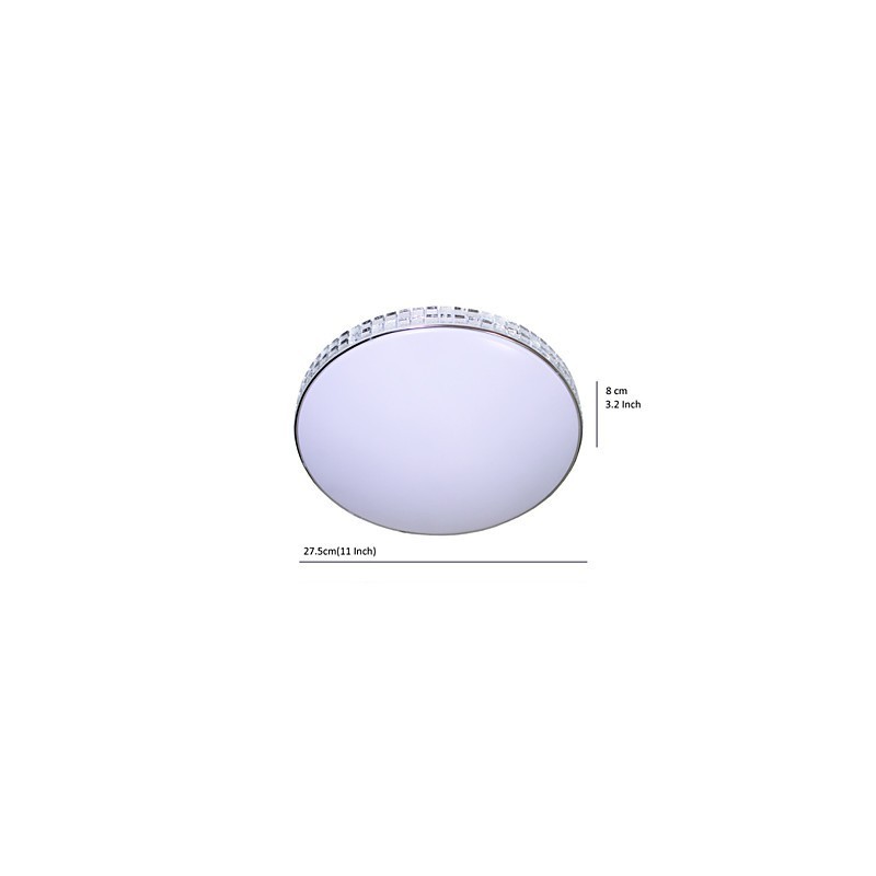 Modern Ceiling Light Flush Mount Acrylic Metal Painting 90 265V Light