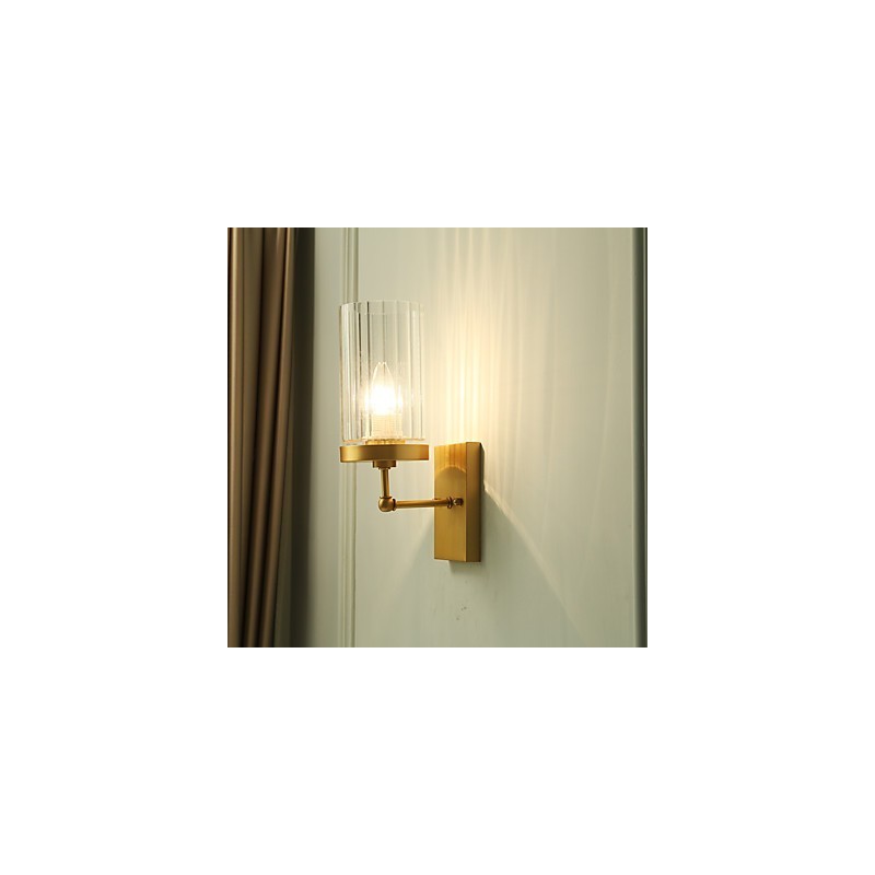 Traditional Classic Country Brass Feature for Mini Style Uplight Wall Sconces Wall Light