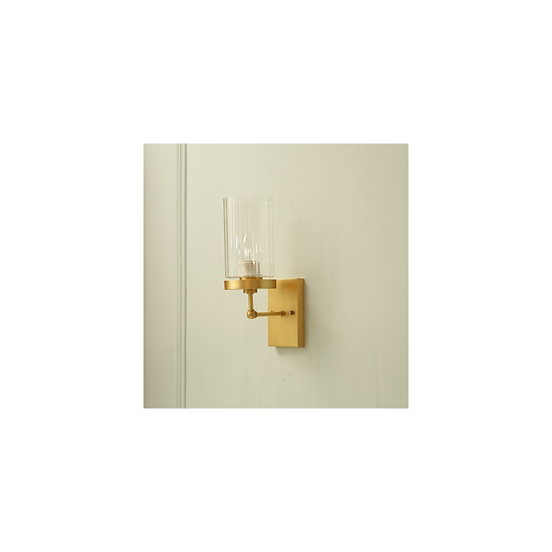 Traditional Classic Country Brass Feature for Mini Style Uplight Wall Sconces Wall Light