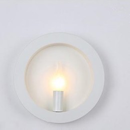 New Iron Art Wall Lamp Wholesale Round Living Room Sofa Background Wall Lamp