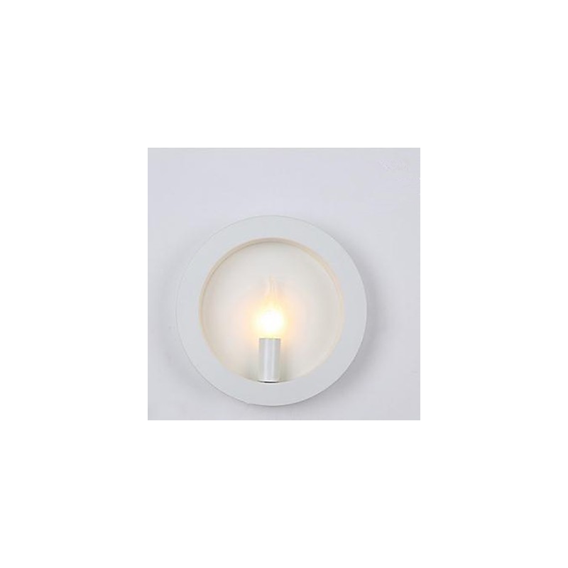 New Iron Art Wall Lamp Wholesale Round Living Room Sofa Background Wall Lamp