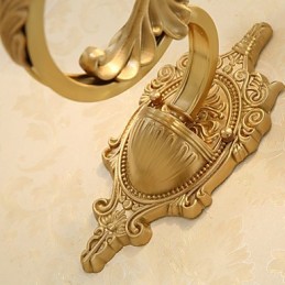 Simple Country Traditional Classic Brass Feature for Mini Style Uplight Wall Sconces Wall Light