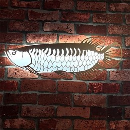 Modern Wall Lights Fish Shape Simplicity Style Acrylic Lighting Living Room Hallway Bedroom Hotel Rooms Decoration lighting