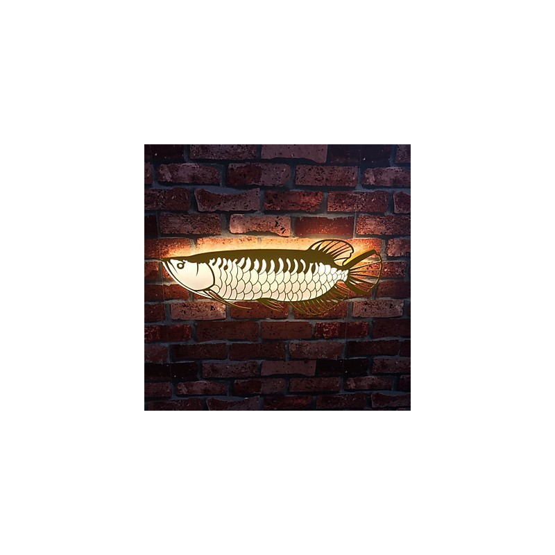 Modern Wall Lights Fish Shape Simplicity Style Acrylic Lighting Living Room Hallway Bedroom Hotel Rooms Decoration lighting