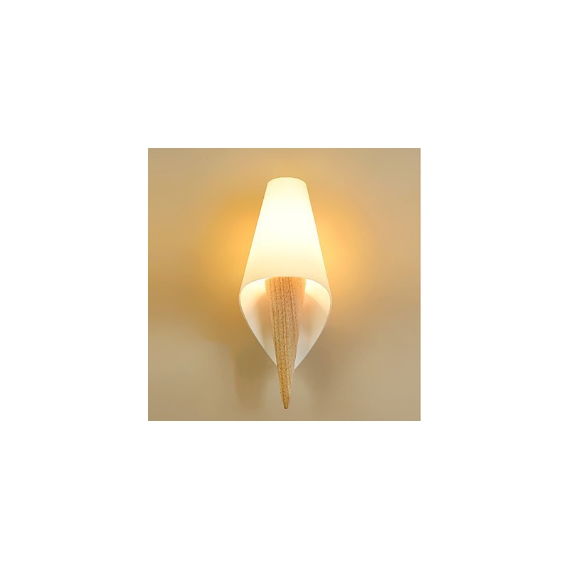 Simple Country Feature for Eye Protection Ambient Light Wall Sconces Wall Light Warm European Style Bedroom Wall Lamp
