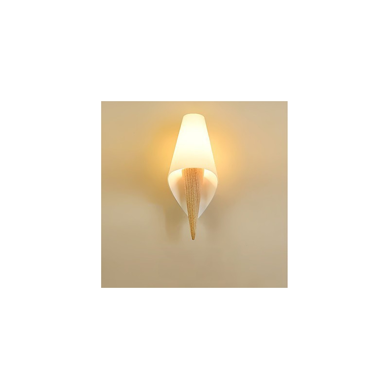 Simple Country Feature for Eye Protection Ambient Light Wall Sconces Wall Light Warm European Style Bedroom Wall Lamp