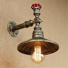 Rustic Lodge Painting Feature for Ambient Light Wall Sconces Wall Light