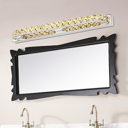 Long High Quality Mirror Lamp Bathroom Lights Metal and Crystal Wall Light