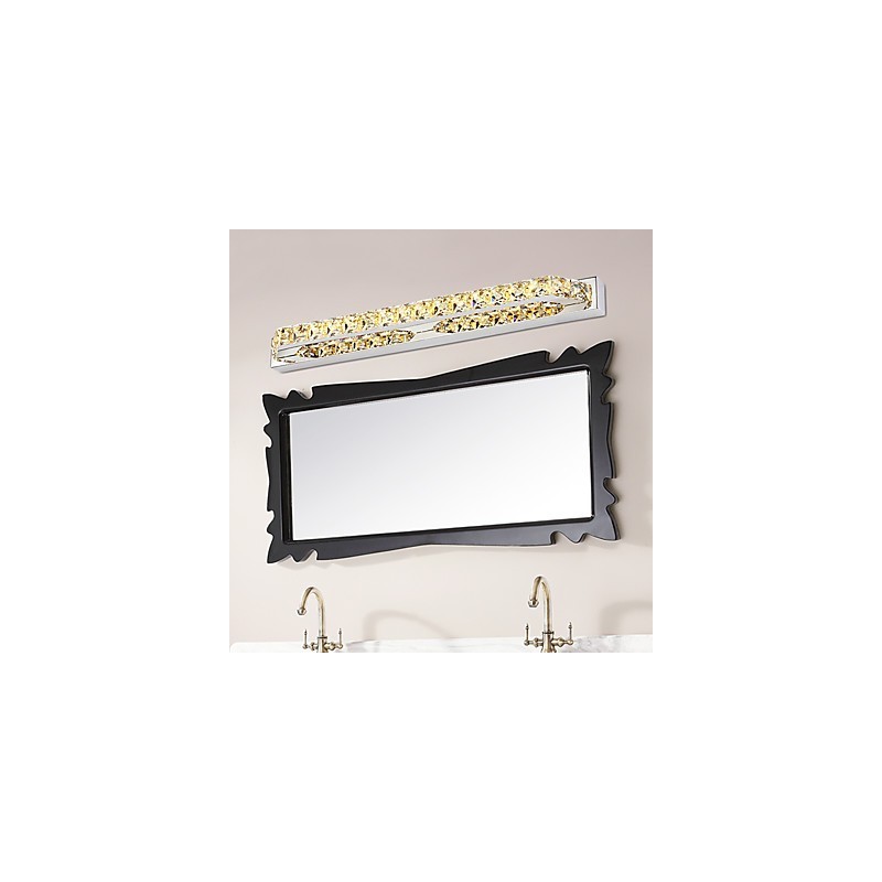 Long High Quality Mirror Lamp Bathroom Lights Metal and Crystal Wall Light