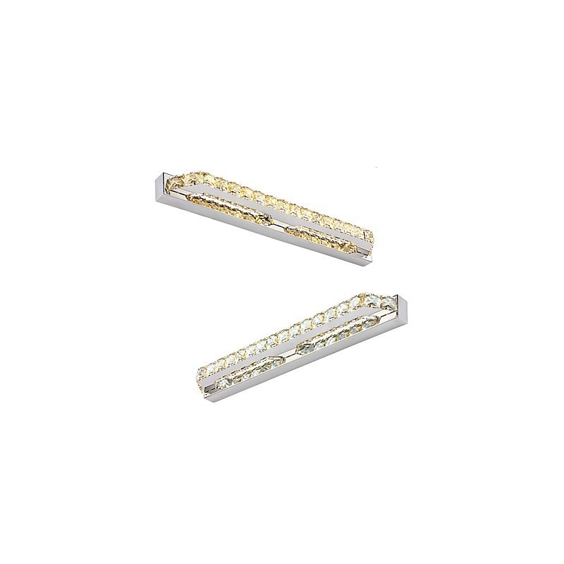 Long High Quality Mirror Lamp Bathroom Lights Metal and Crystal Wall Light