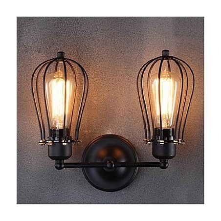 Retro Grapefruit American Village Iron Antique Restaurant Corridor Aisle Wall Lamp Wall Light