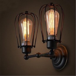 Retro Grapefruit American Village Iron Antique Restaurant Corridor Aisle Wall Lamp Wall Light