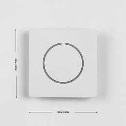 Integrated Modern Contemporary Painting Feature for Ambient Light Wall Sconces Wall Light