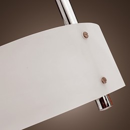 Modern Contemporary Mini Style Chrome Metal Chandelier Flush Mount Garage