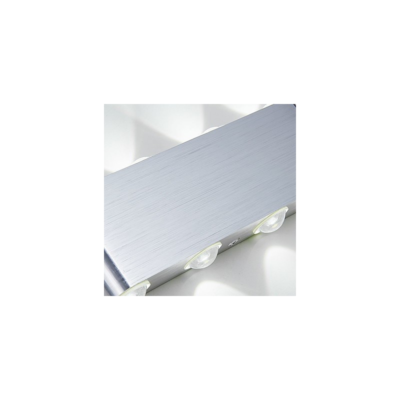 Modern Light Aluminum Flush Mount Wall Lamp Integrated