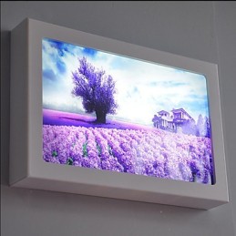 Integrated Modern Contemporary Modern Comtemporary Painting Feature for Ambient Light Wall Sconces