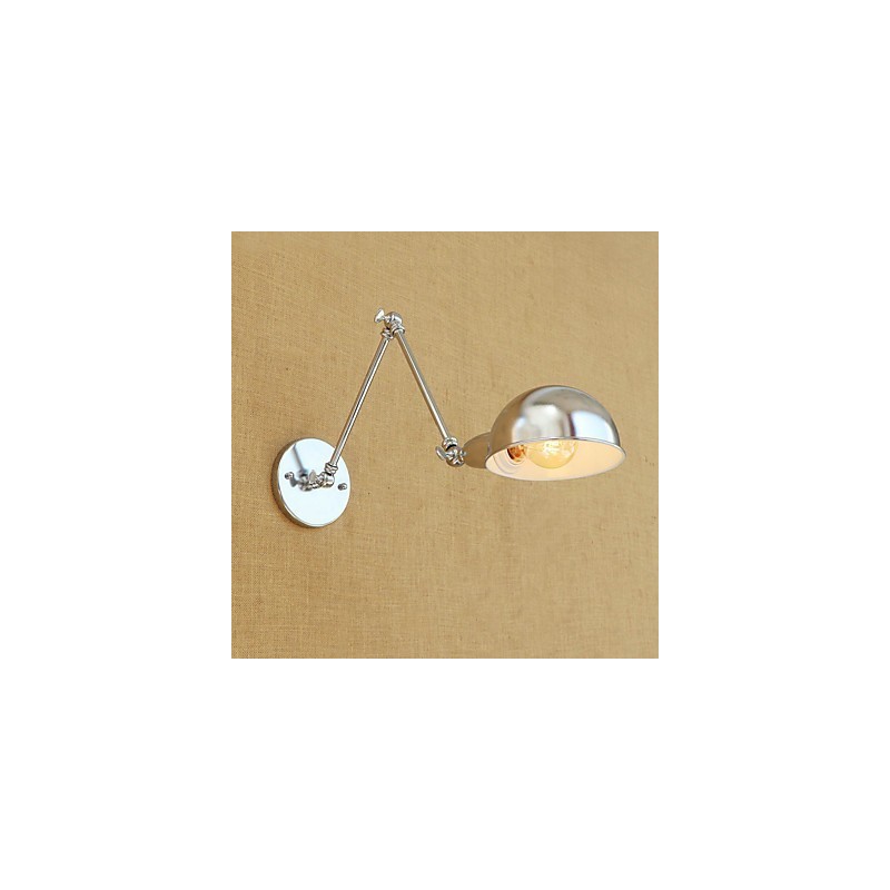 Modern Contemporary Retro Electroplated Feature for Swing Arm Eye Protection Ambient Light