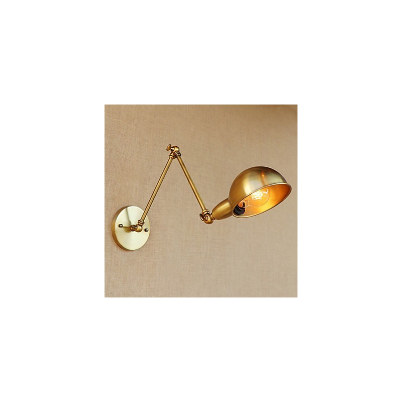 Modern Contemporary Retro Electroplated Feature for Swing Arm Eye Protection Ambient Light