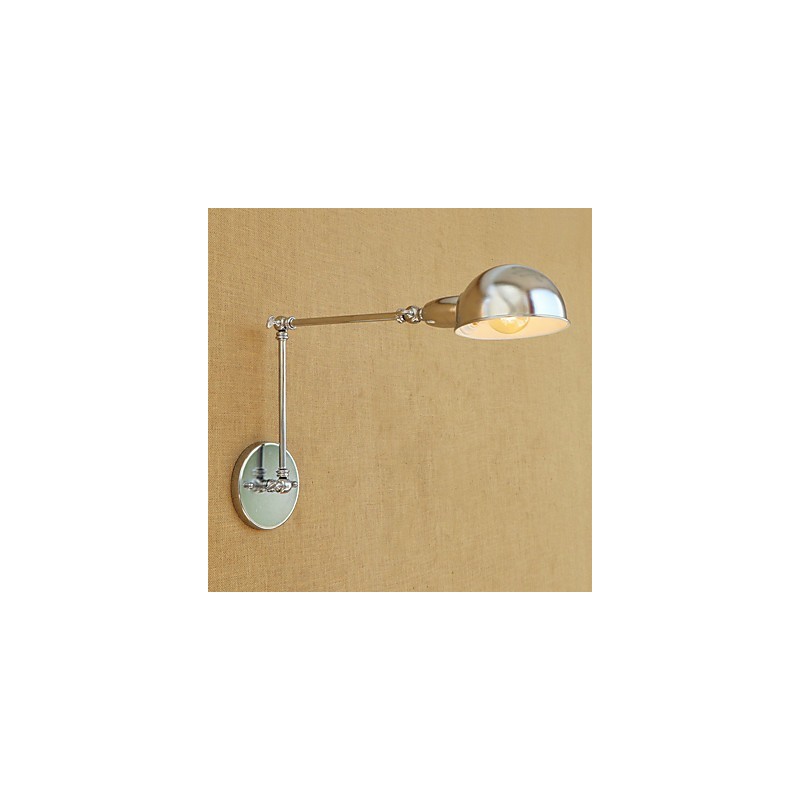 Modern Contemporary Retro Electroplated Feature for Swing Arm Eye Protection Ambient Light