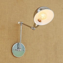 Modern Contemporary Retro Electroplated Feature for Swing Arm Eye Protection Ambient Light