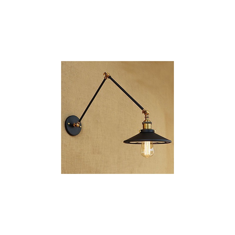 Rustic Lodge Country Retro Electroplated Feature for Mini Style Swing Arm Ambient Light