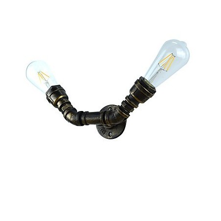 Rustic Lodge Traditional Classic Antique Brass Feature for Ambient Light Wall Sconces Wall Light