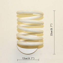 Aluminum Wall Lamp Modern Minimalist Bedroom Aisle Corridor Lamp Bedside Lamp Creative Lamp