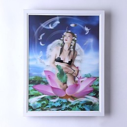 Integrated Modern Contemporary Modern Comtemporary Painting Feature for Ambient Light Wall Sconces