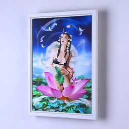 Integrated Modern Contemporary Modern Comtemporary Painting Feature for Ambient Light Wall Sconces