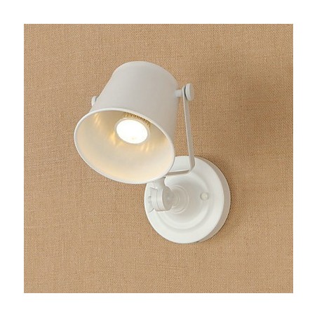 Painted Steel Wall Lamp Dumb Black American Coffee Decoration Retro Wall Light Lightsaber Lamp On Wall