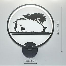 Novel Lighting Aluminum Material Wall Lamp Simple Modern Wall Lamp Corridor Art Lights Bedside Commercial Lighting