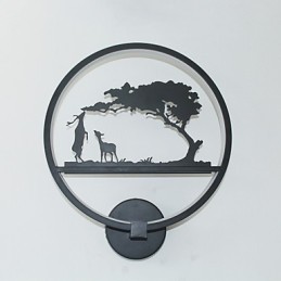 Novel Lighting Aluminum Material Wall Lamp Simple Modern Wall Lamp Corridor Art Lights Bedside Commercial Lighting