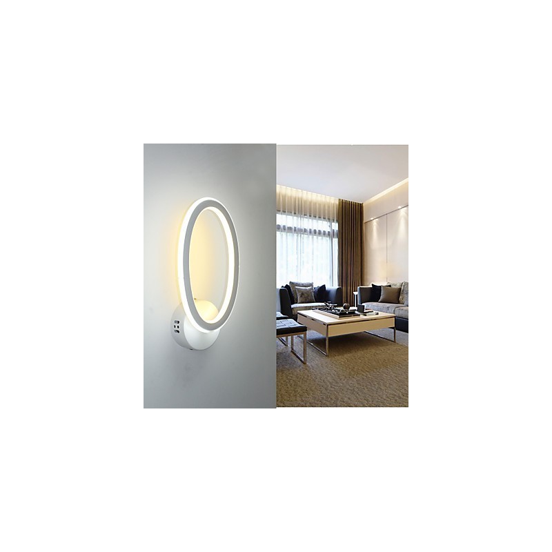 Modern Originality Brief Indoor Aluminum Wall Lamp Background Wall Corridor Lamp Corridor Staircase Porch Lamp
