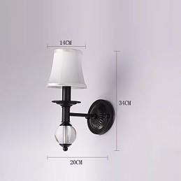 Rustic Lodge Simple Vintage Painting Feature Ambient Light Wall Sconces Wall Light