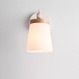 Glassshade And Metal Base Wall Lamp Feature Ambient Light Wall Sconces Wall Light