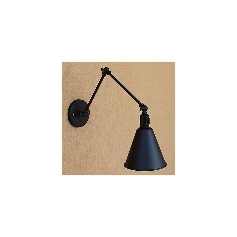 Country Retro Painting Feature for Mini Style Swing Arm Eye Protection Downlight Swing Arm Lights