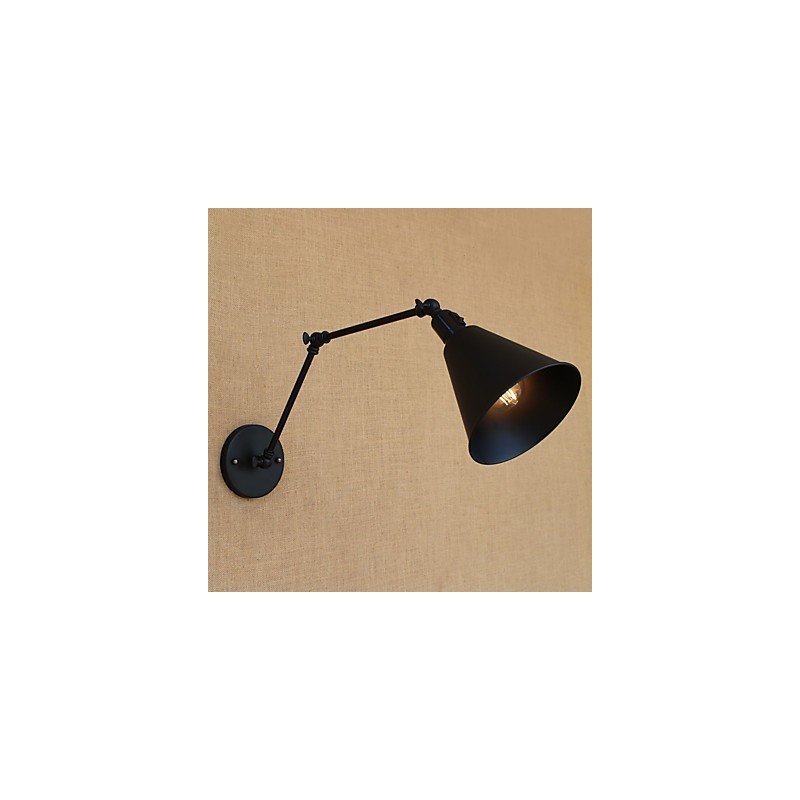 Country Retro Painting Feature for Mini Style Swing Arm Eye Protection Downlight Swing Arm Lights