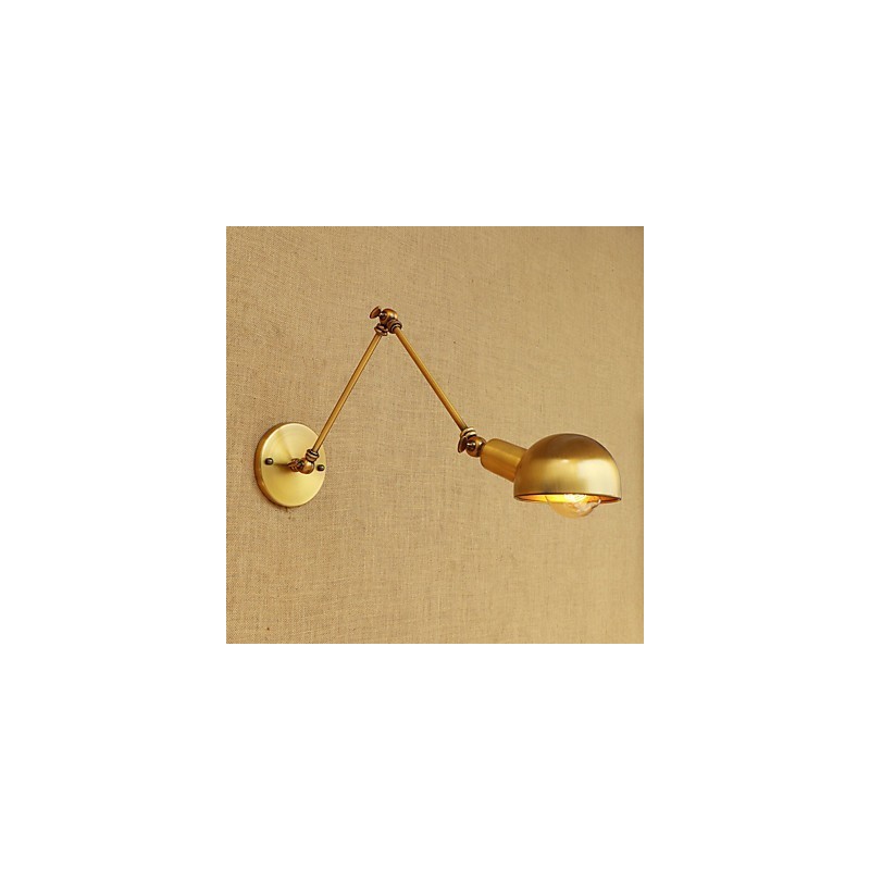 Vintage Country Painting Feature for Mini Style Swing Arm Eye Protection Ambient Light Swing Arm LightsWall