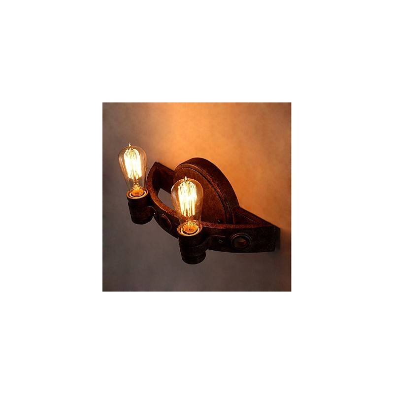 Loft Style Vintage Industrial Creative Personality Metal Wall Lamp for the Coffee Room Bar Foyer Decorate Wall Lighting