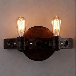 Loft Style Vintage Industrial Creative Personality Metal Wall Lamp for the Coffee Room Bar Foyer Decorate Wall Lighting
