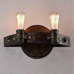 Loft Style Vintage Industrial Creative Personality Metal Wall Lamp for the Coffee Room Bar Foyer Decorate Wall Lighting