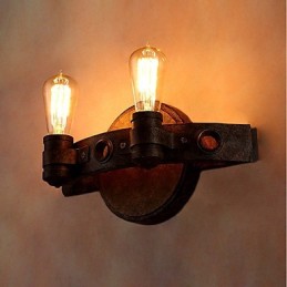 Loft Style Vintage Industrial Creative Personality Metal Wall Lamp for the Coffee Room Bar Foyer Decorate Wall Lighting