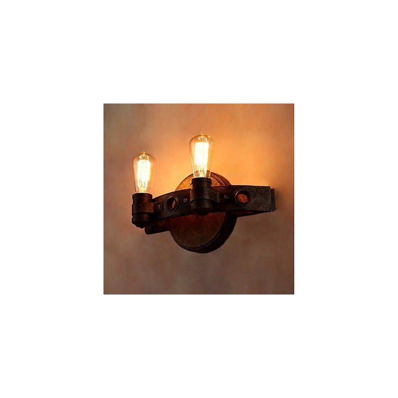 Loft Style Vintage Industrial Creative Personality Metal Wall Lamp for the Coffee Room Bar Foyer Decorate Wall Lighting