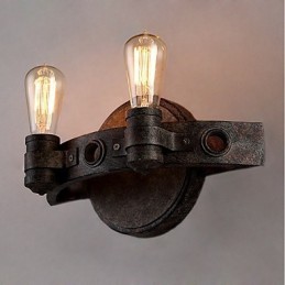 Loft Style Vintage Industrial Creative Personality Metal Wall Lamp for the Coffee Room Bar Foyer Decorate Wall Lighting