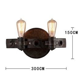 Loft Style Vintage Industrial Creative Personality Metal Wall Lamp for the Coffee Room Bar Foyer Decorate Wall Lighting