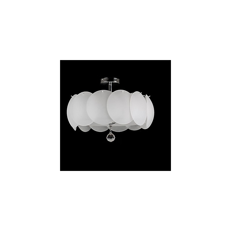 3 Light Glass Chandelier Modern Pendant Light Family