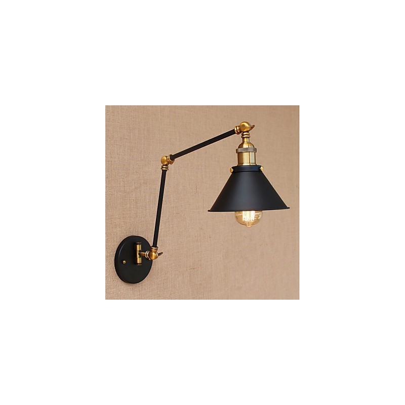 Vintage Country Electroplated Feature for Mini Style Swing Arm Eye Protection Downlight Swing Arm Lights