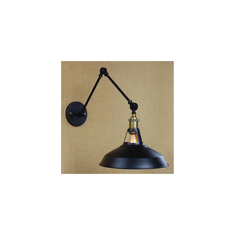 Long arm Half rusty Industrial Retro Nostalgic Retractable Folding Wall Sconces Wall Light