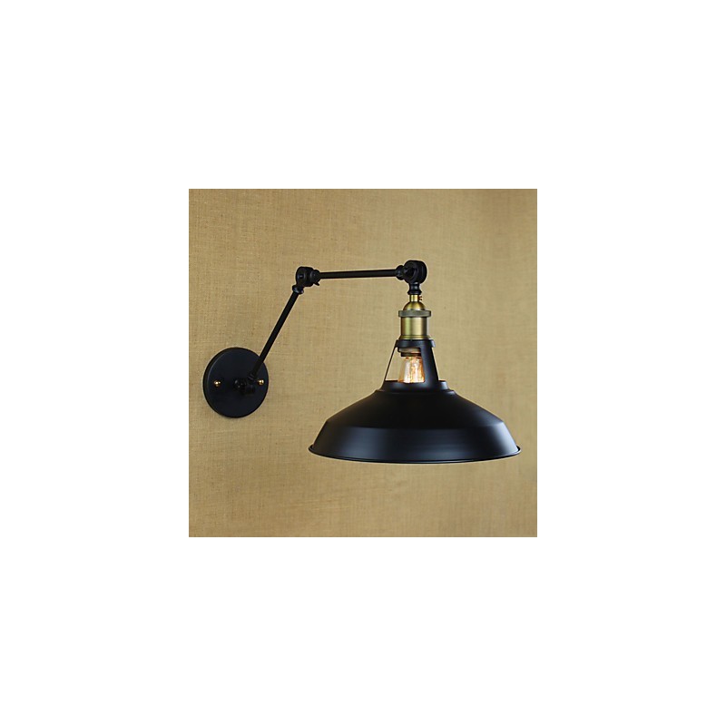 Long arm Half rusty Industrial Retro Nostalgic Retractable Folding Wall Sconces Wall Light
